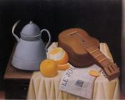 费尔南多 博特罗 : Still Life with Le Journal